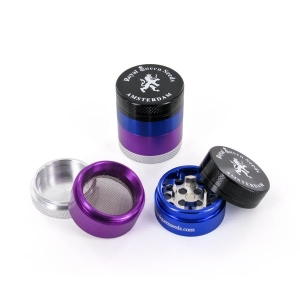 Grinder métal coloré (4 pièces) Grinder métal coloré (4 pièces)