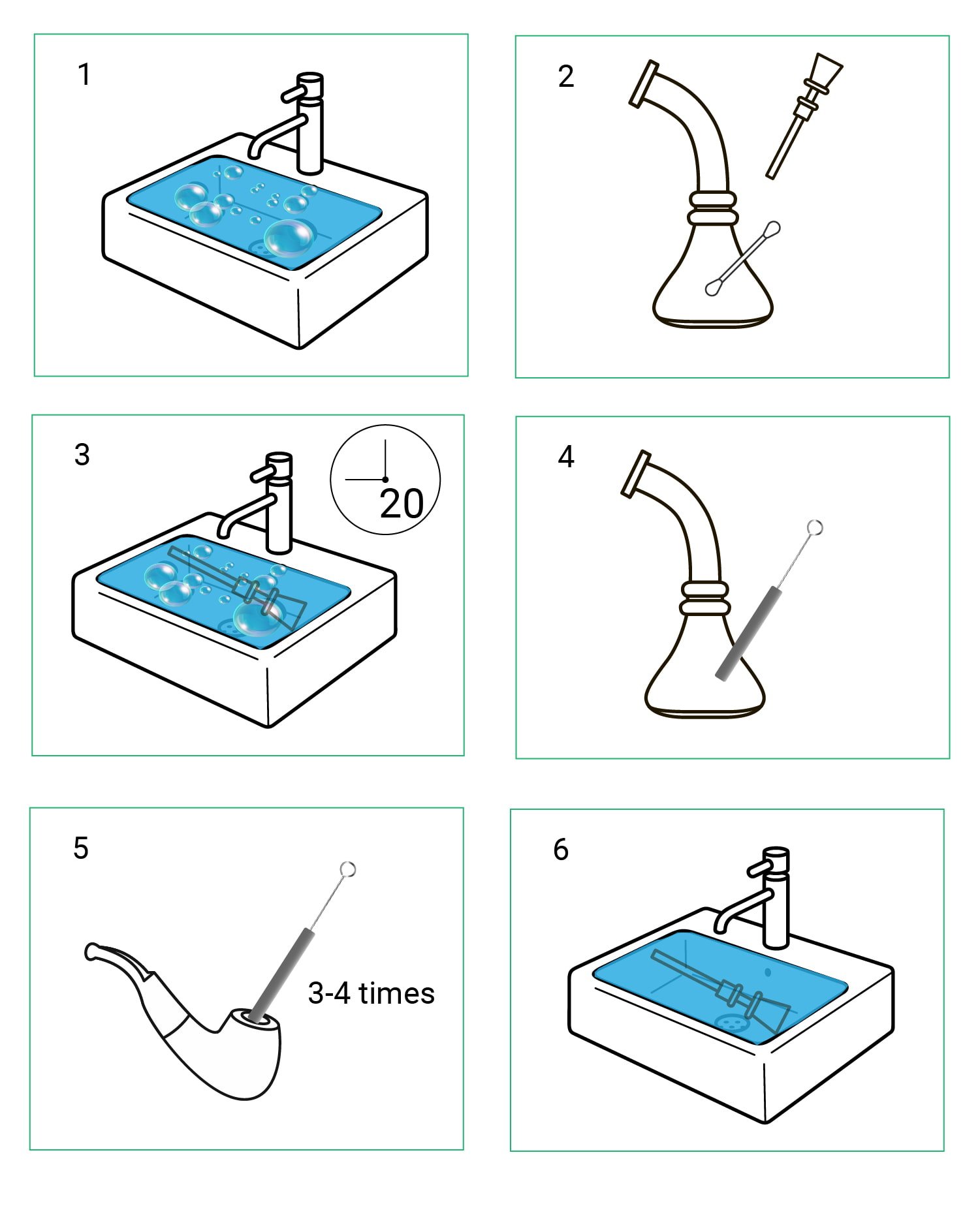 Comment Nettoyer Votre Bang, Douille ou Pipe Comment Nettoyer Votre Bang, Douille ou Pipe