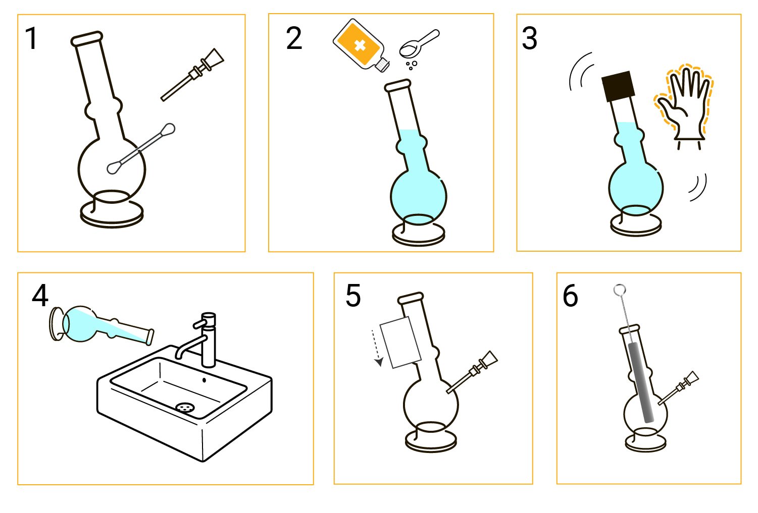 Comment Nettoyer Votre Bang, Douille ou Pipe Comment Nettoyer Votre Bang, Douille ou Pipe