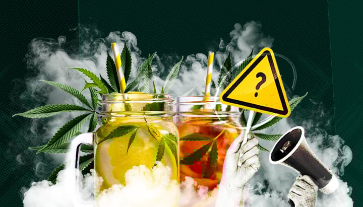 Découvrez les boissons infusées au cannabis, alcoolisées et non alcoolisées. Apprenez-en davantage sur les tentatives des grandes entreprises d'alcool dans les boissons au THC et au CBD, y compris les seltz de CANN et Wynk.