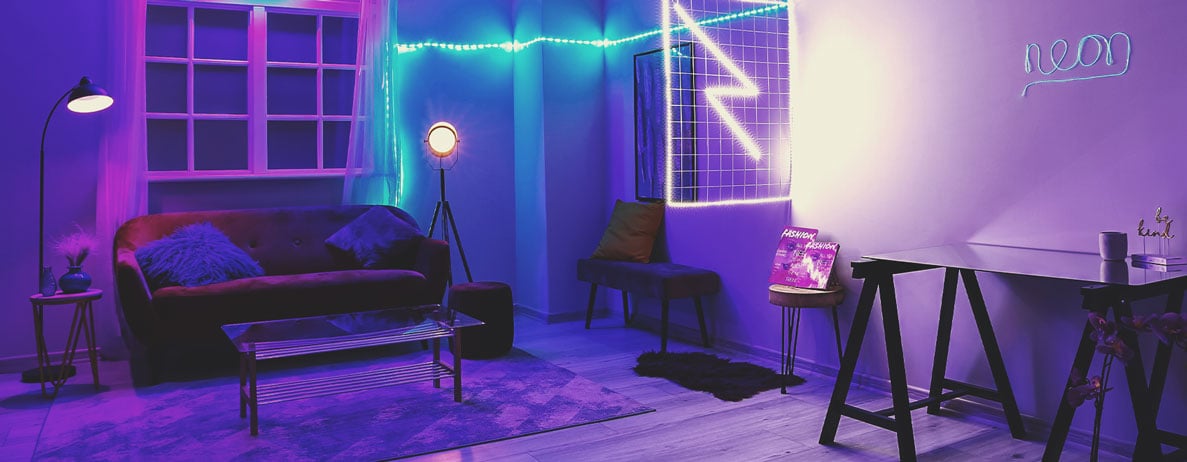 Atmosphère d’une stoner room relaxante Atmosphère d’une stoner room relaxante
