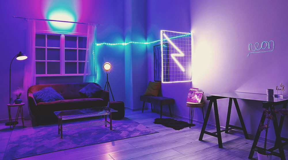 Atmosphère d’une stoner room relaxante Atmosphère d’une stoner room relaxante