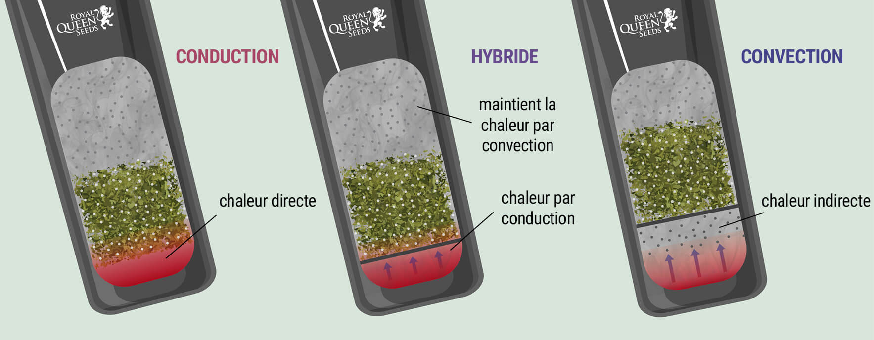 Méthode De Chauffe : Conduction vs Convection Méthode De Chauffe : Conduction vs Convection