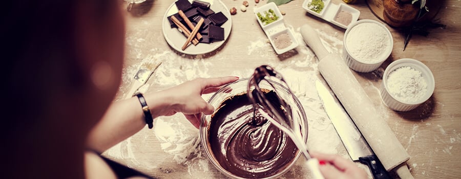 Ingrédients Au Pouding Au Cannabis Et Au Chocolat