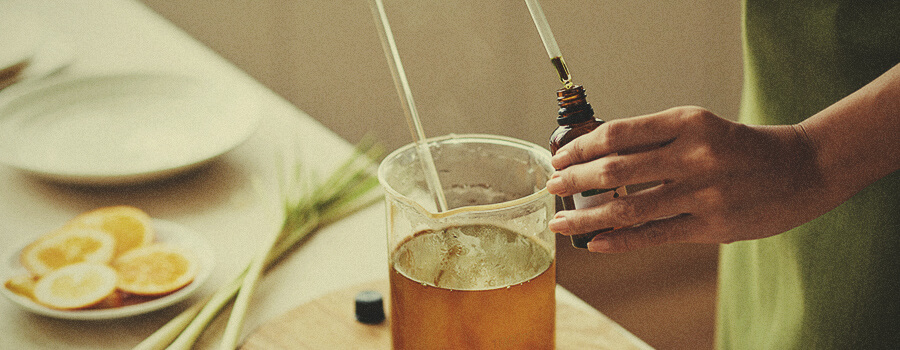 Processus De Teinture De Glycérine De Cannabis