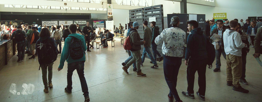 Hemp Fest Milan 2017 intérieur