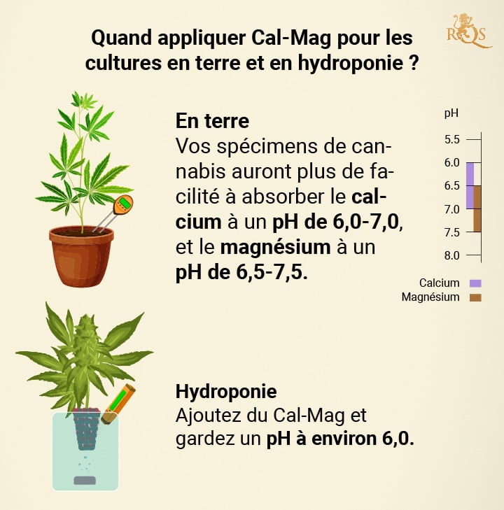 When to apply Cal-Mag