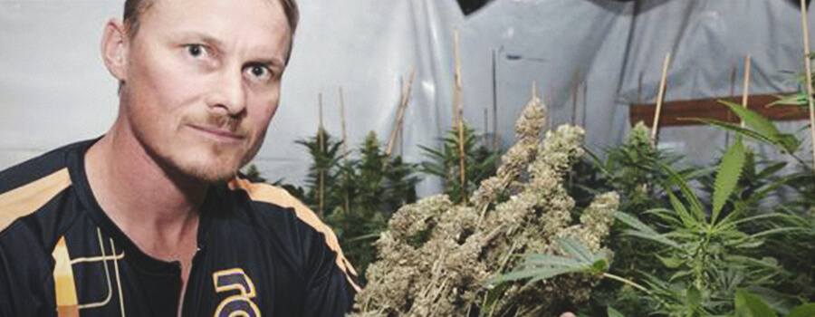 Ross Rebagliati Snowboard avec Cannabis