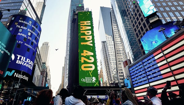 Royal Queen Seeds in Times Square