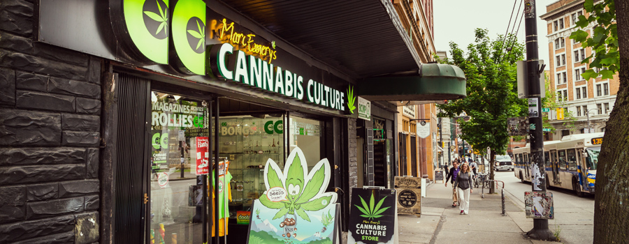 Distributeur de cannabis