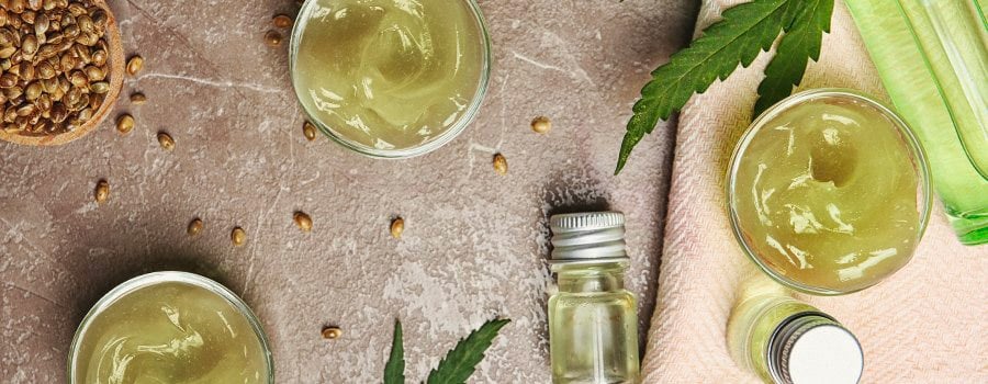 Lotions au cannabis