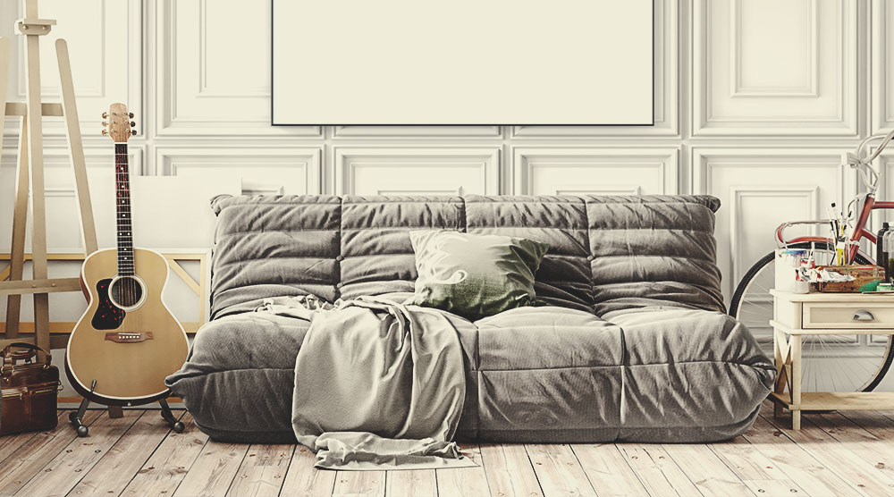 Atmosphère d’une stoner room créative Atmosphère d’une stoner room créative