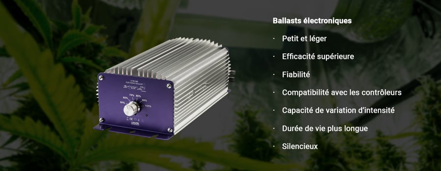 Ballasts électroniques