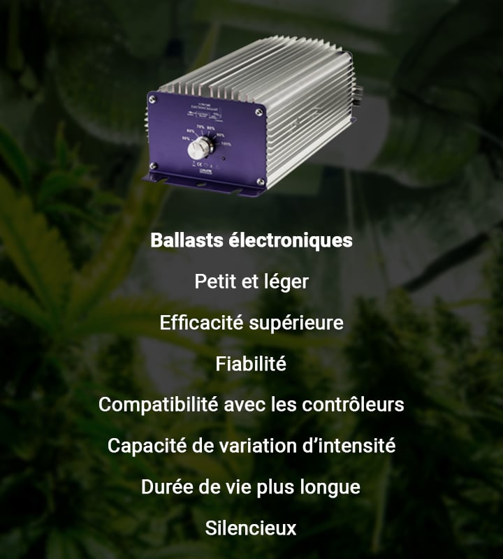 Ballasts électroniques