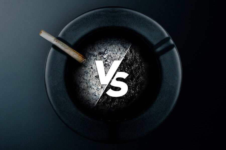 Cendre blanche ou noire du cannabis : la couleur importe-t-elle vraiment ?