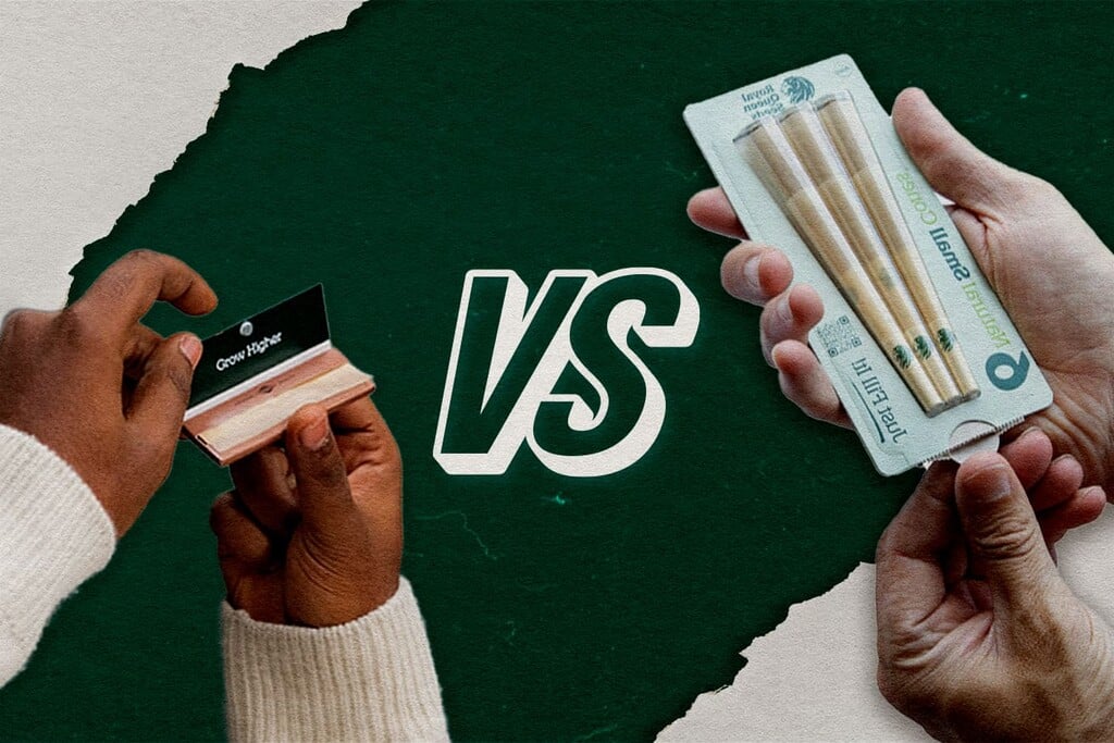 Cônes pré-roulés ou feuilles à rouler : quoi choisir ?