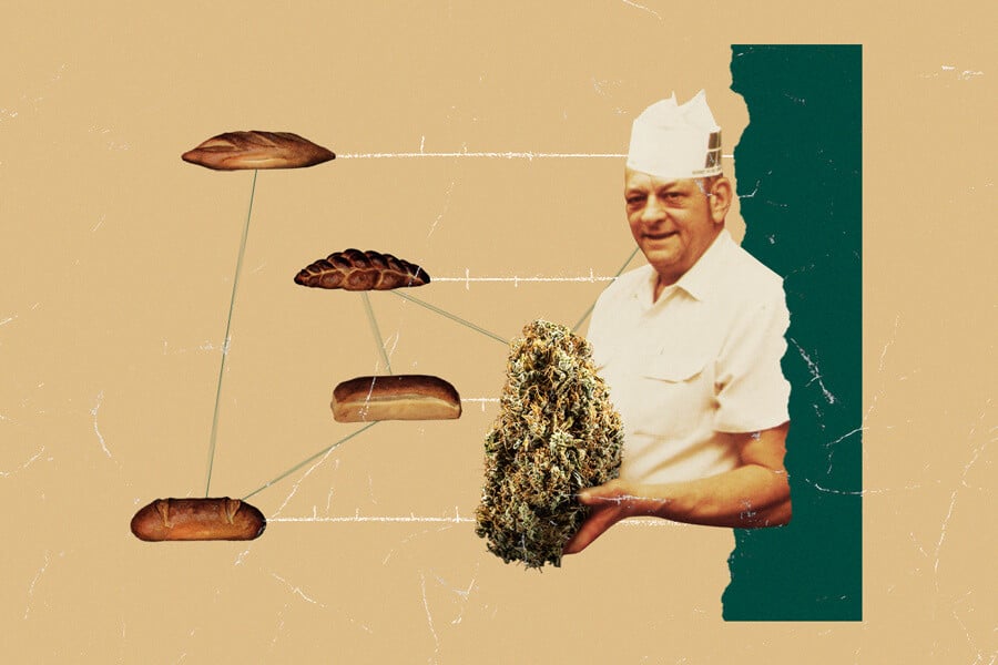 Un guide pour préparer du pain de mie au cannabis