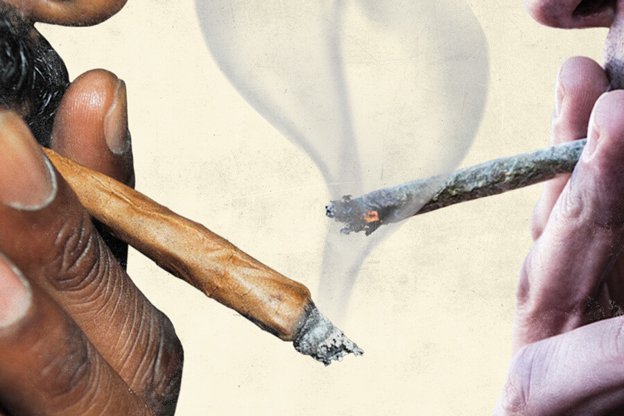 Joints, blunts et spliffs : explication de leurs diffrences - RQS Blog