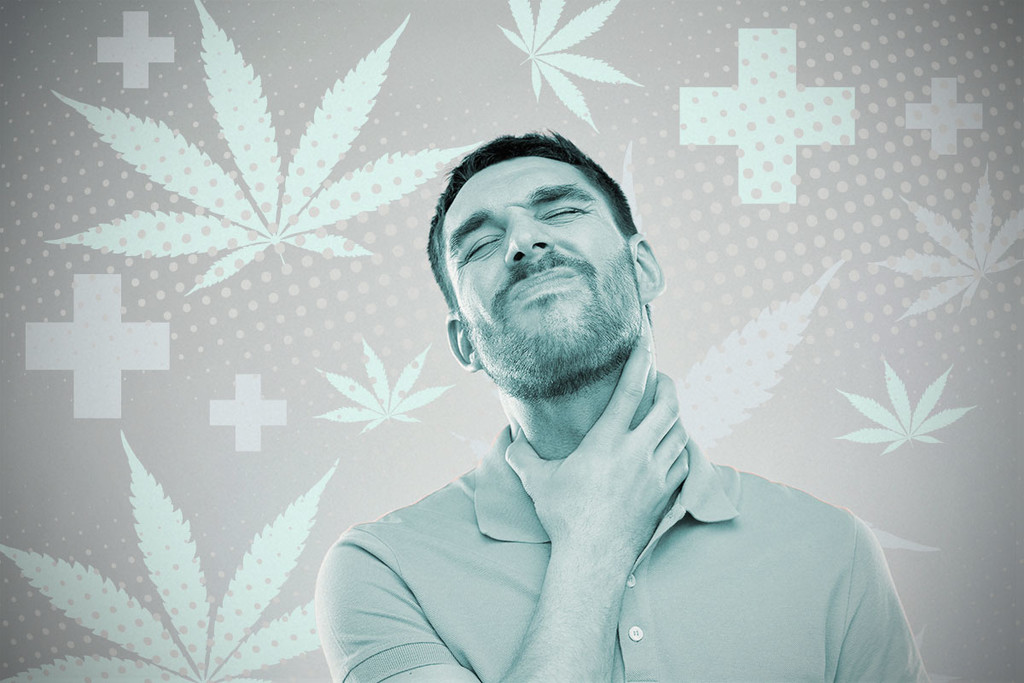 Comment soigner le mal de gorge d  la fume de cannabis - RQS Blog